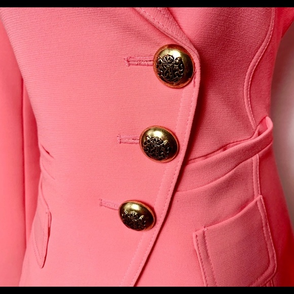 Smythe wrap blazer in pink size 2. - Picture 2 of 14